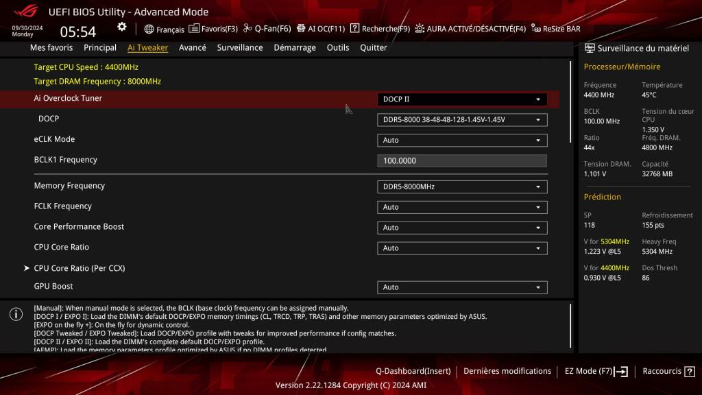 Bios ROG Strix X870E E 5