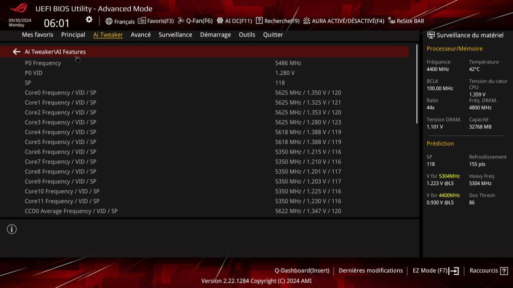 Bios ROG Strix X870E E 8