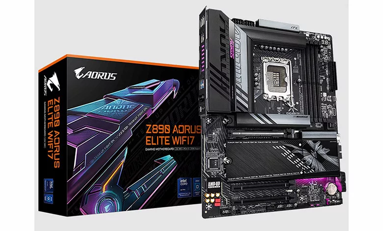 GIGABYTE dévoile les cartes mères AORUS Z890 avec des innovations améliorées par l’IA pour les derniers processeurs Intel Core Ultra 5 GIGABYTE Z890 AORUS Elite Wifi 7