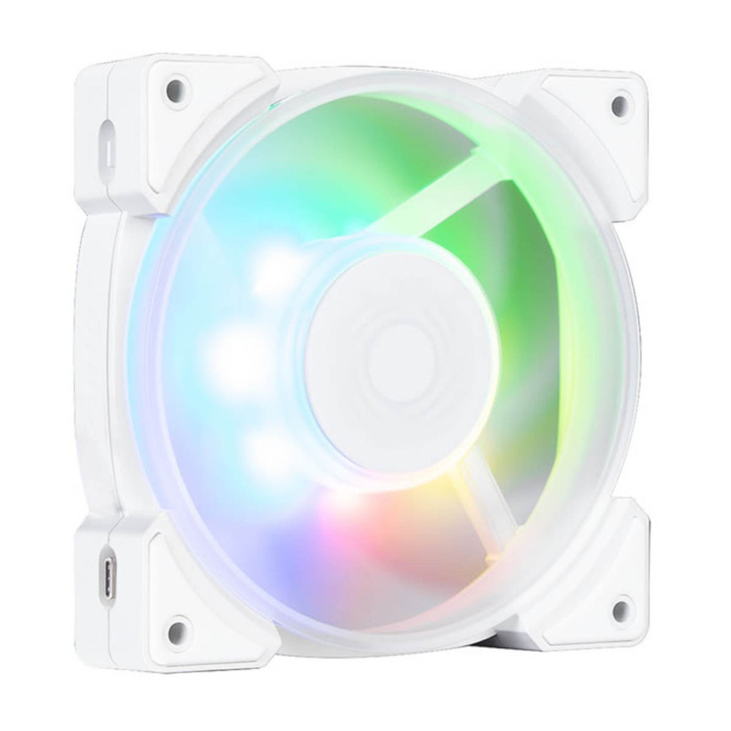 InWin LYNX : premiers ventilateurs de boîtier PC au monde avec connectivité modulaire de type C 3 InWin Lynx blanc