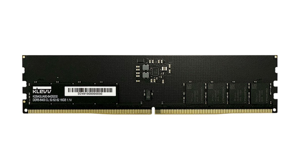 KLEVV lance sa mémoire DDR5 CU-DIMM ET CSO-DIMM 2 KLEVV DDR5 1