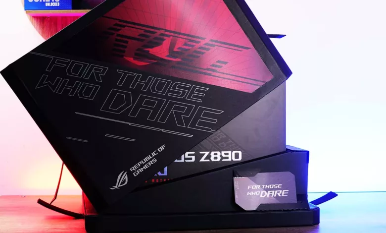 Unboxing exclusif : Le kit presse ROG Z890 pour les nouveaux processeurs Intel Core Ultra 200S 1 Kit press asus rog z890 hero
