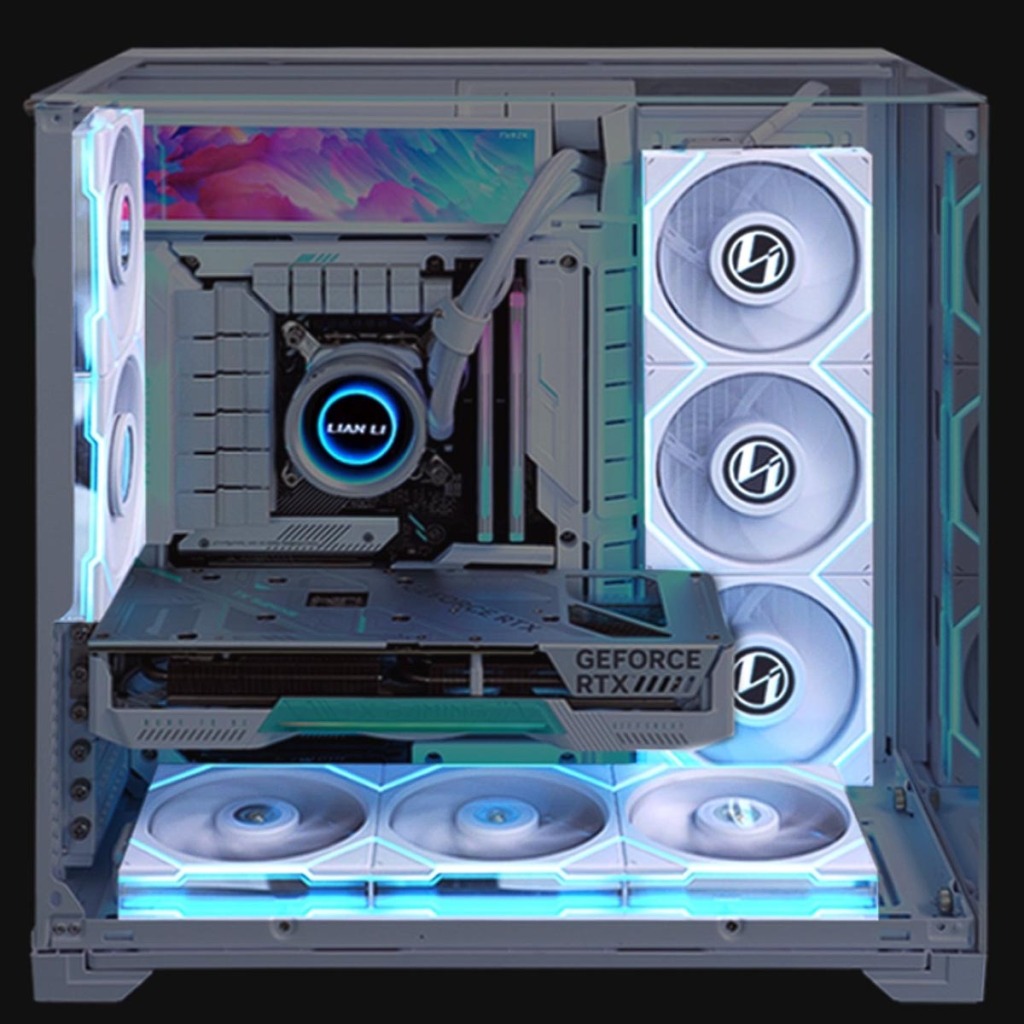 Lian Li collabore avec PCMR pour le boîtier Pc compact 011 Vision 6 Lian Li 011 vision Compact ventilateurs