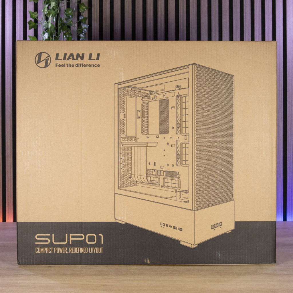 Lian Li SUP01 emballage face arrière
