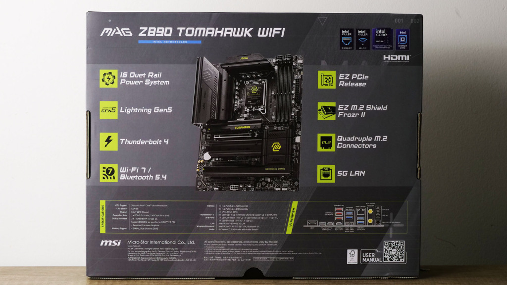 MAG Z890 Tomahawk Wifi Box 02