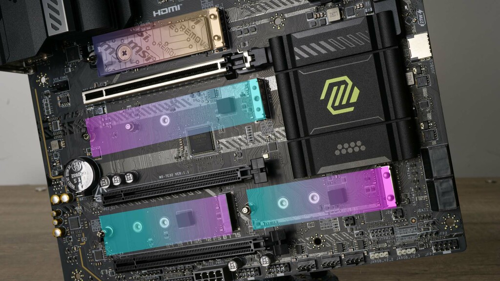 MAG Z890 Tomahawk Wifi Emplacement SSD