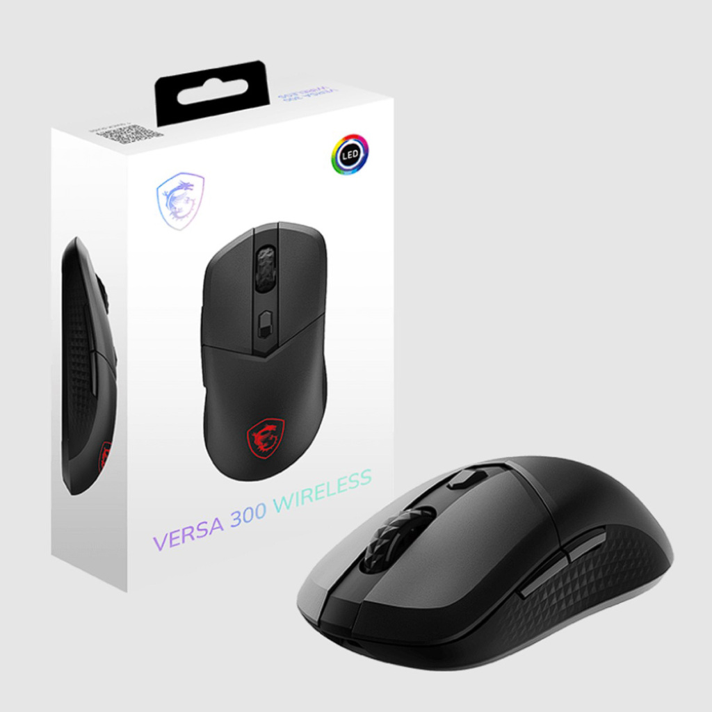 MSI présente les souris gaming VERSA 300 ELITE WIRELESS et VERSA 300 WIRELESS 5 MSI Versa 300 boite