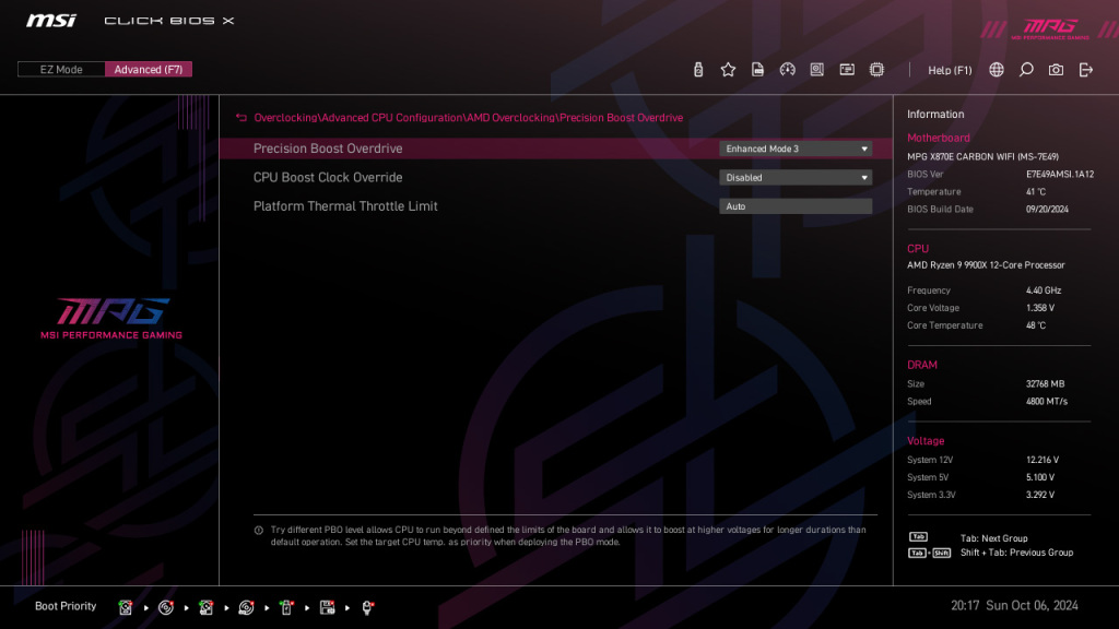 MSI Precision Boost [2024 10 06 20 17 59]