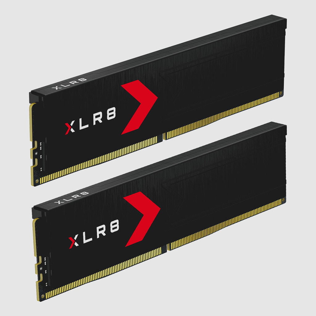 Mémoire DDR5 PNY XLR8 Gaming : deux versions et de 5600 à 6400 MT/s 2 PNY XLR8 Gaming profil bas
