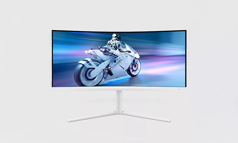 Philips Evnia 34M2C5501A : écran 34 pouces, dalle Fast VA incurvée 1 Philips Evnia 34M2C5501A Couv