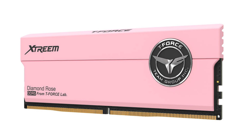 Du rose et du blanc pour les nouvelles mémoires Teamgroup T-Force Xtreem 2 T FORCE XTREEM Rose