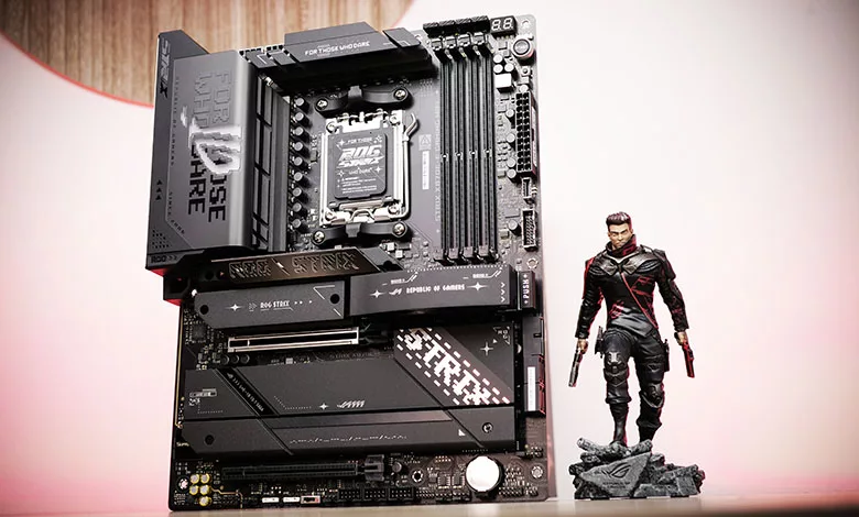 Test asus rog strix x870e e gaming wifi Hero