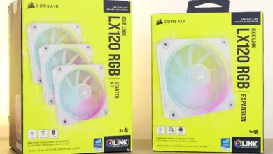 Test iCUE LINK LX120 RGB