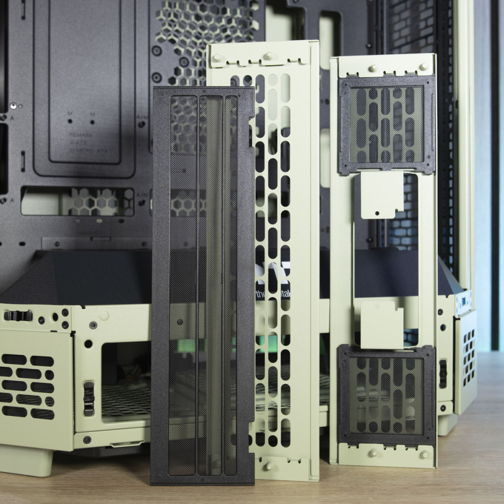 Thermaltake Tower 600 paroi inférieure filtre