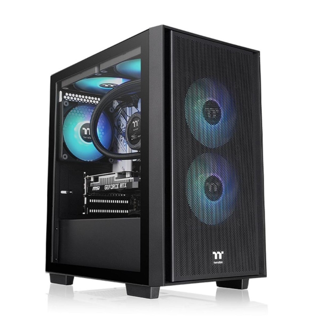 Thermaltake Versa H16 : nouveau boîtier micro-ATX 2 Thermaltake Versa H16 face