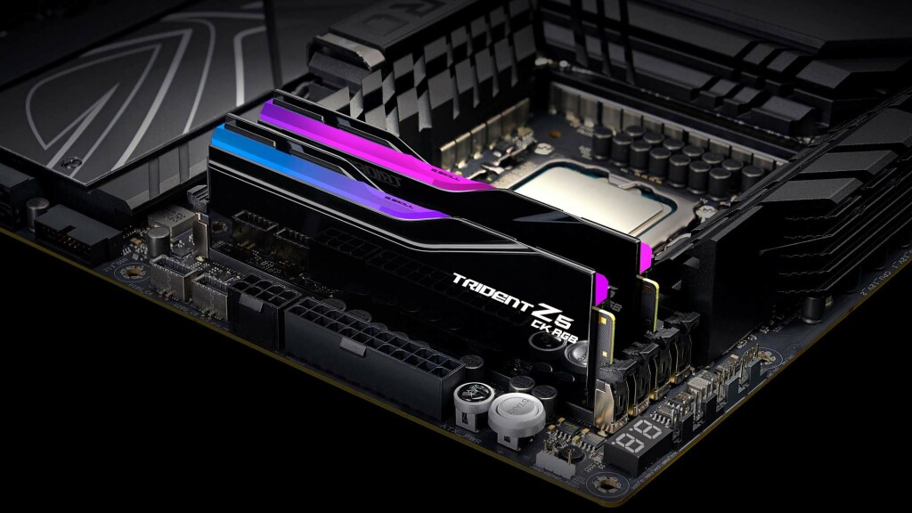 G.SKILL lance la série Trident Z5 CK DDR5 CU-DIMM 2 Trident Z5 CK DDR5 CU DIMM 1