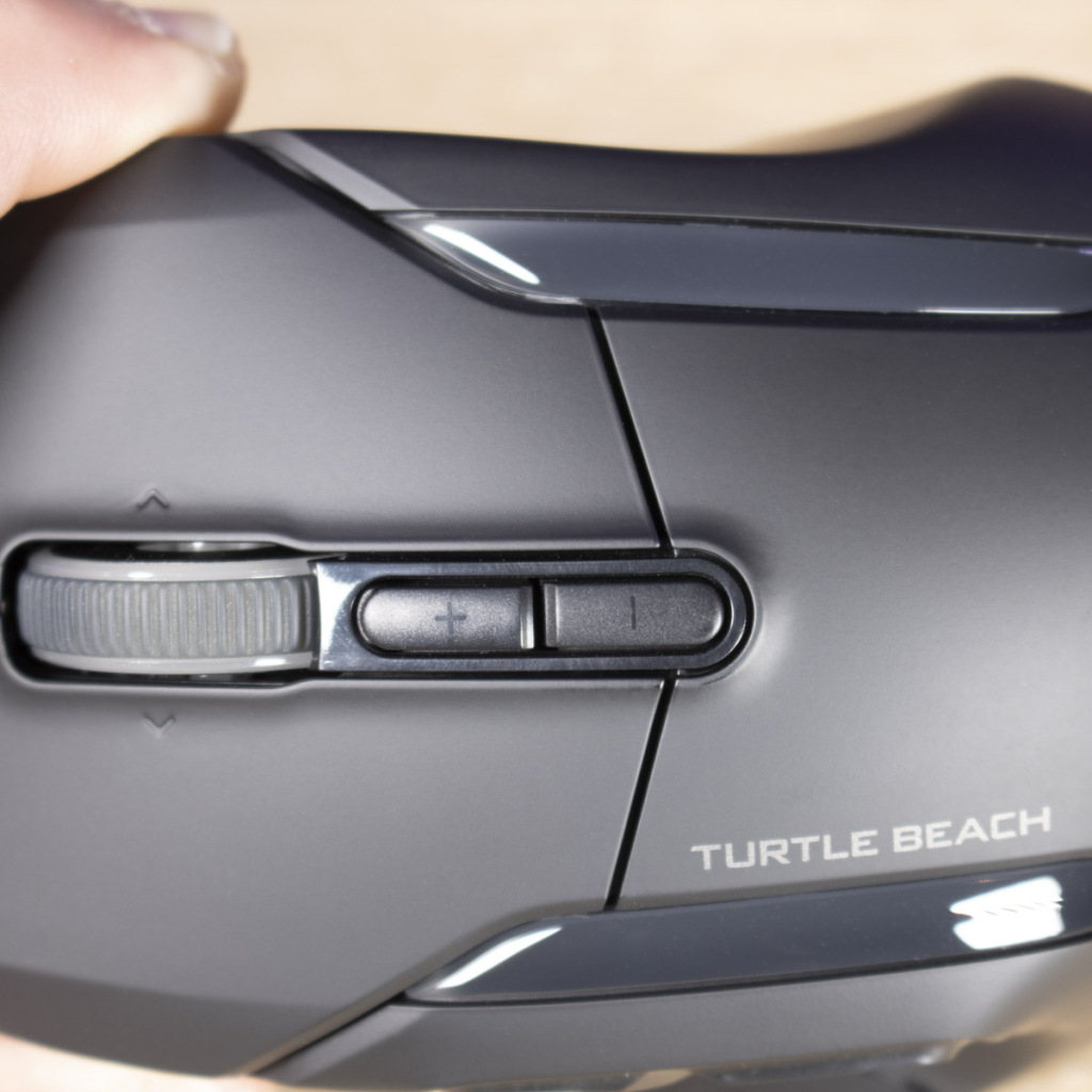 Turtle Beach KONE II boutons arrière molette