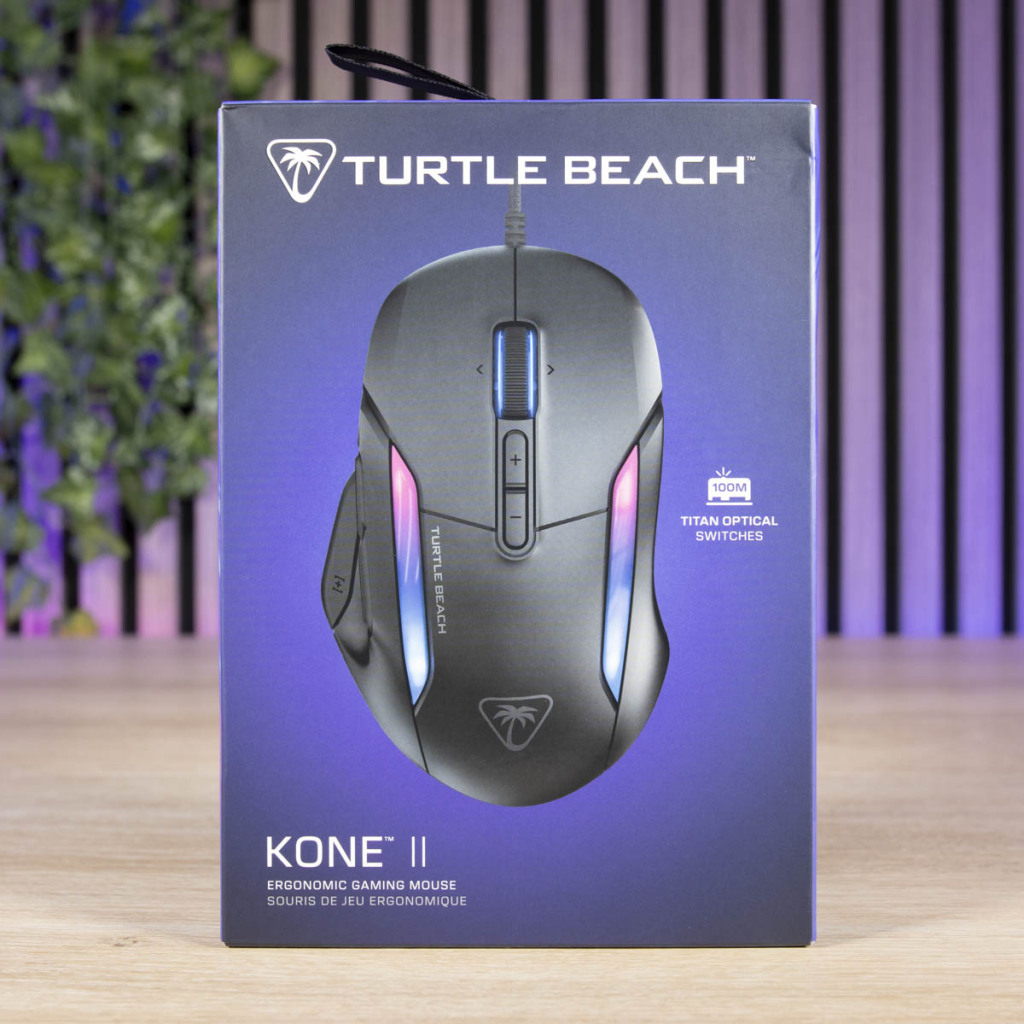 Turtle Beach KONE II emballage face avant