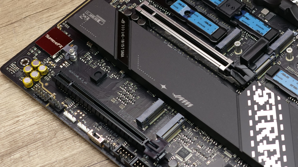 asus rog strix x870e e gaming pcie 16x