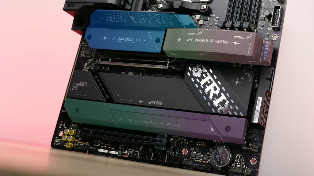 asus rog strix x870e e gaming ssd m2