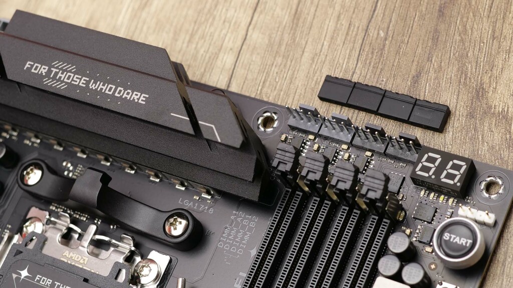 asus rog strix x870e e gaming wifi Show PWM Ports