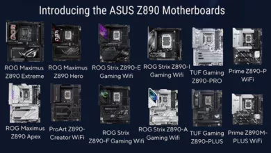 asus z890 famille Heroimg