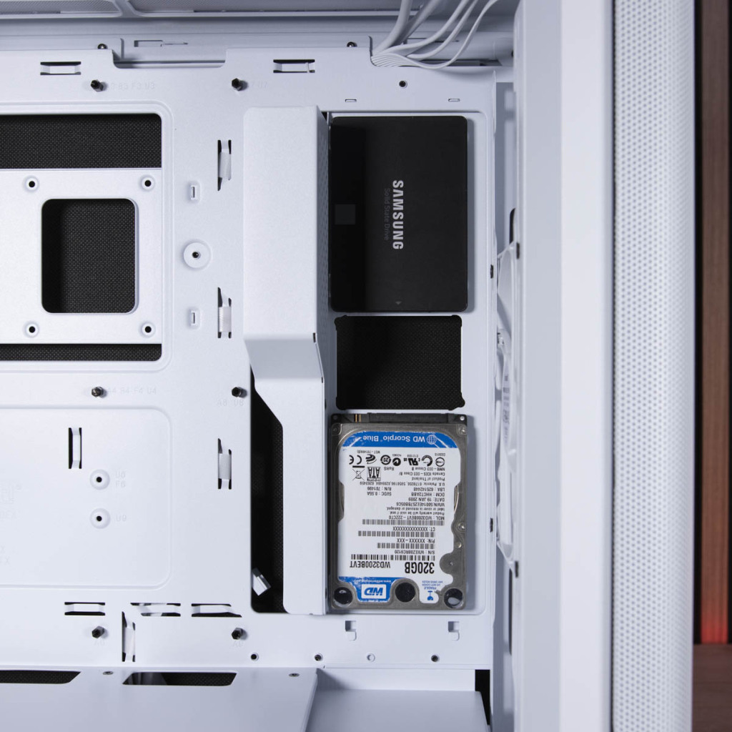 be quiet! Pure Base 501 installation SSD cache câble