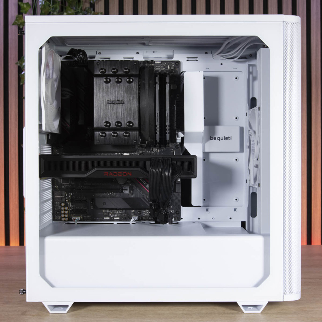 be quiet! Pure Base 501 montage config paroi