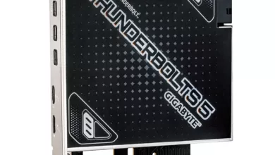 Thunderbolts 5, la carte d'extension Gigabyte Thunderbolt 5 avec interface PCIe 4.0 11 carte gigabyte thunderbolts 5