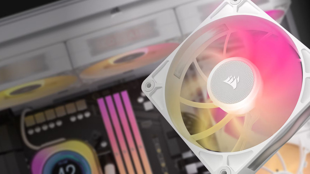 CORSAIR présente les nouveaux ventilateurs iCUE LINK RX MAX 5 iCUE LINK RX MAX blanc 1