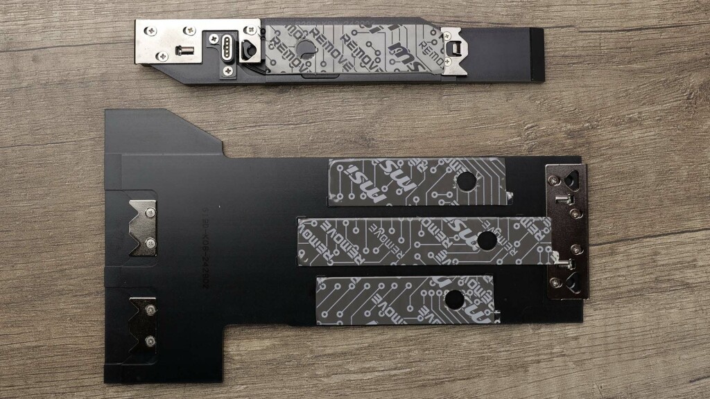 msi mpg x870e carbon ssd heatsink