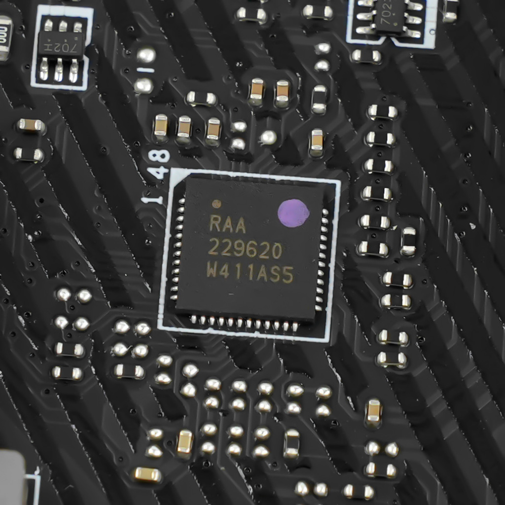 msi mpg x870e carbon wifi vrm raa229621 raa229620