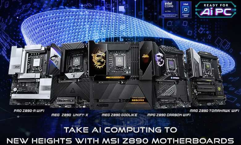MSI Z890 : Les nouvelles cartes mères pour Intel Ultra 200S sont annoncées 1 msi z890 hero