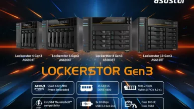 nas asustor lockerstor gen3 series