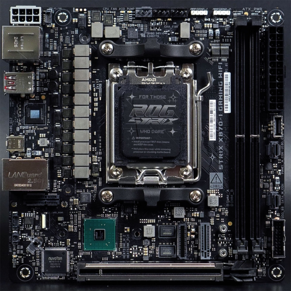 rog strix x870 i pcb