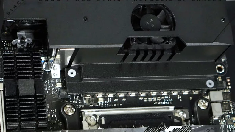 rog strix x870 i ventilateur vrms