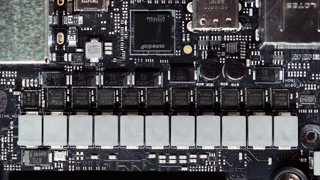 rog strix x870 i vrms