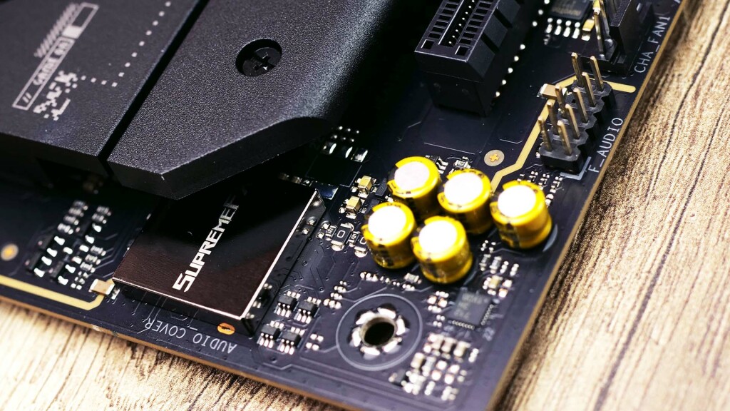 rog strix x870e e gaming audio