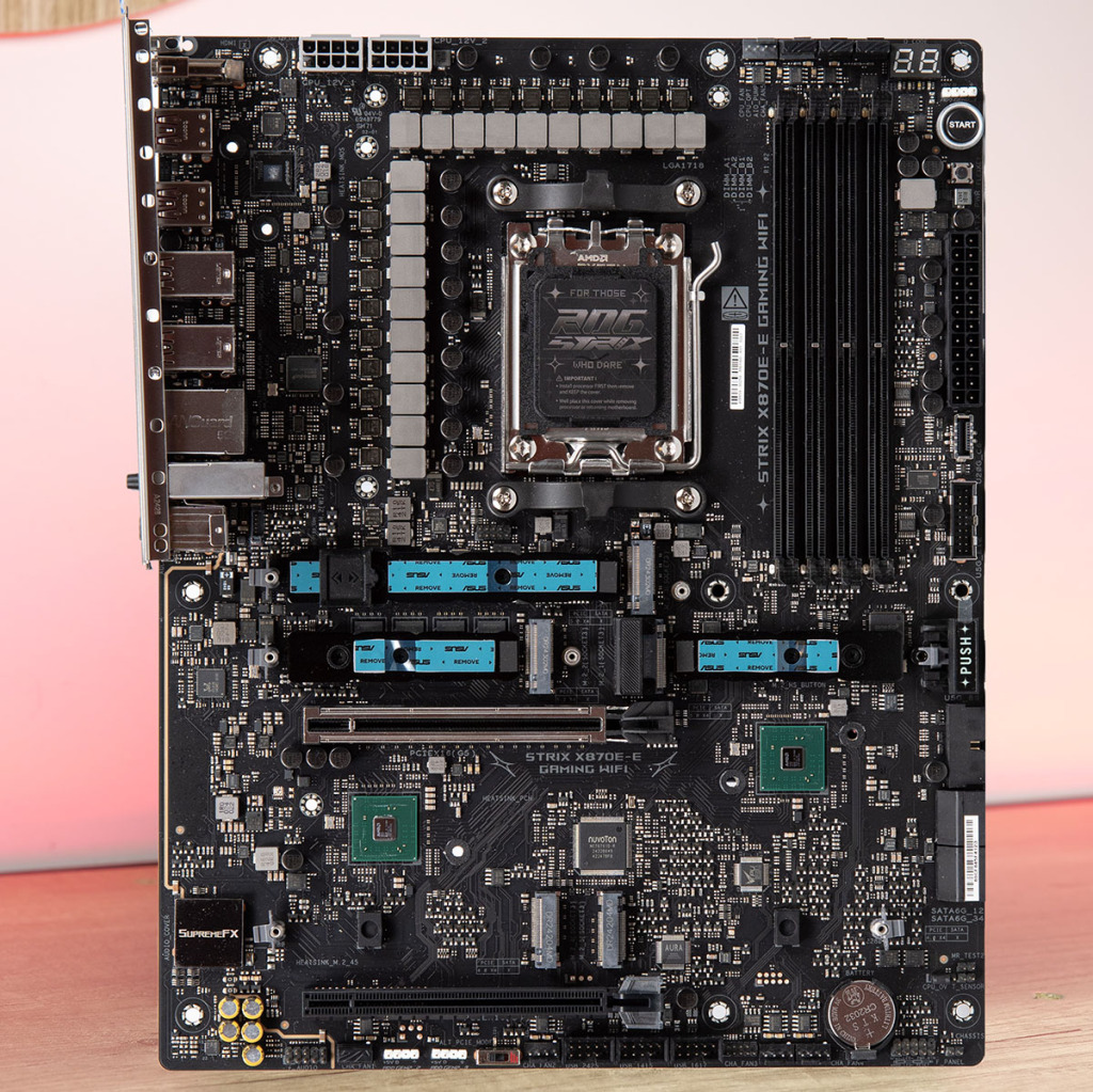rog strix x870e e gaming pcb