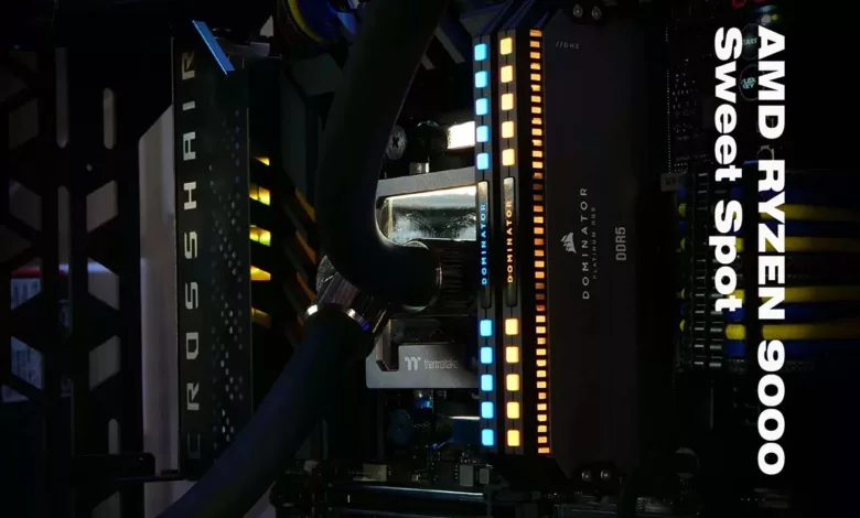 Le nouveau « Sweet Spot » RAM avec AMD Ryzen 9000 et chipset X870 : 8000 MHz, un vrai changement ? 1 ryzen 9000 sweet spot 6000