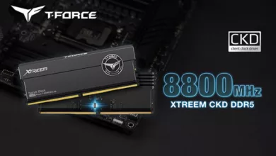 teamgroup xtreem ckd 8800 mhz ddr5