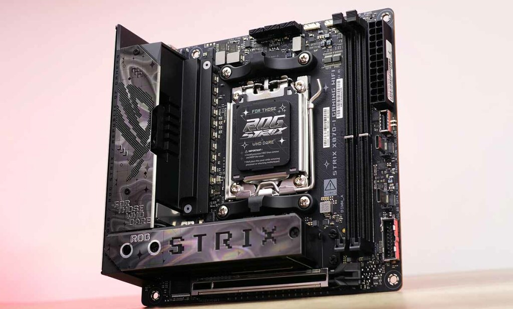 test rog strix x870 i gaming wifi mini itx