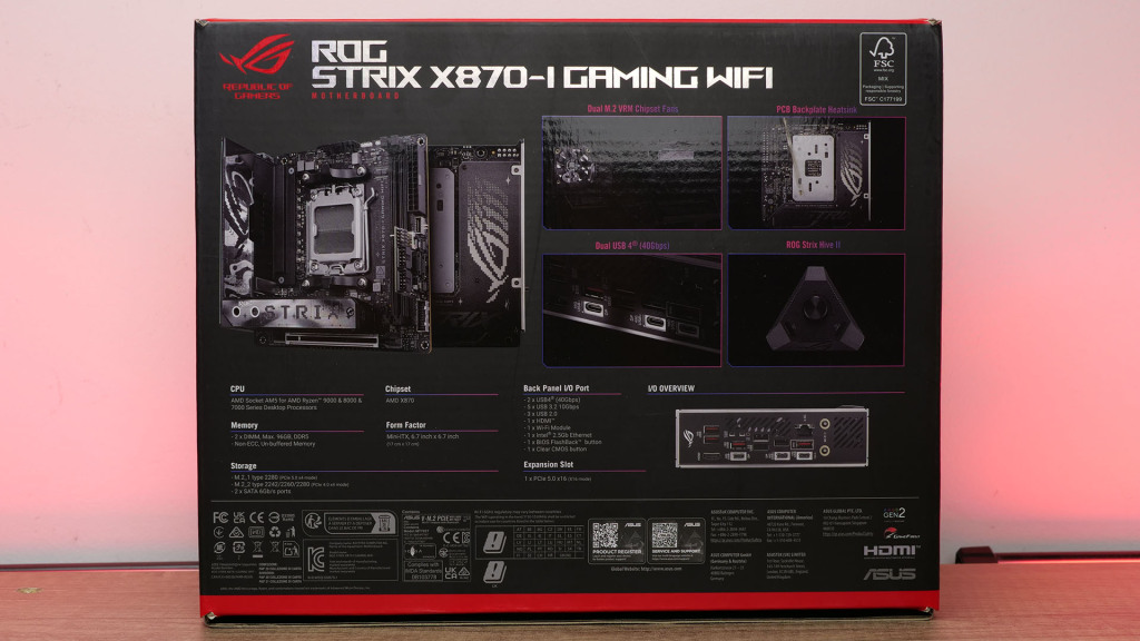 unboxing rog strix x870 i gaming wifi 02