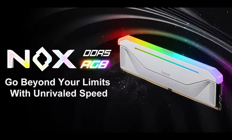 APACER dévoile la mémoire NOX RGB DDR5 1 APACER NOX RGB DDR5 Couv