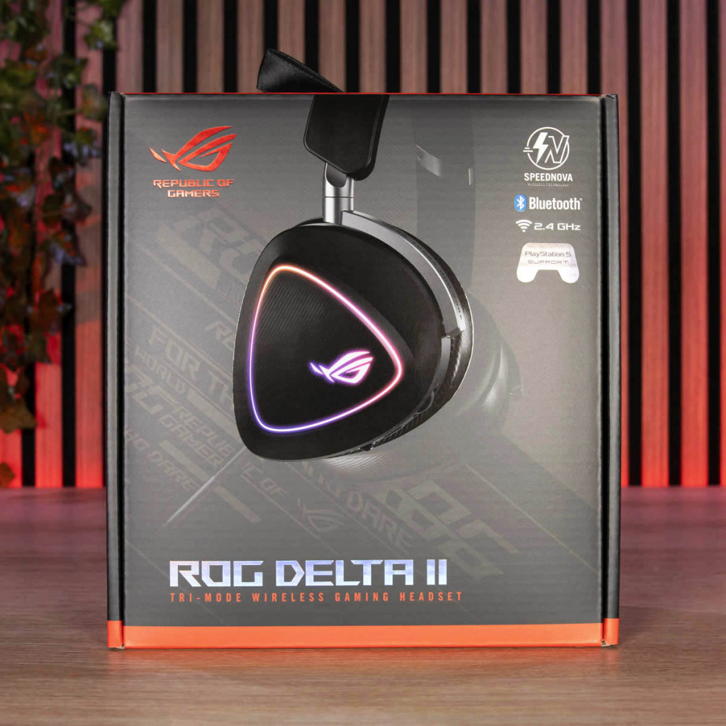 ASUS ROG DELTA II emballage face avant