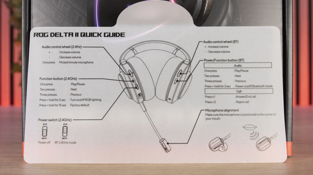 ASUS ROG DELTA II quick guide