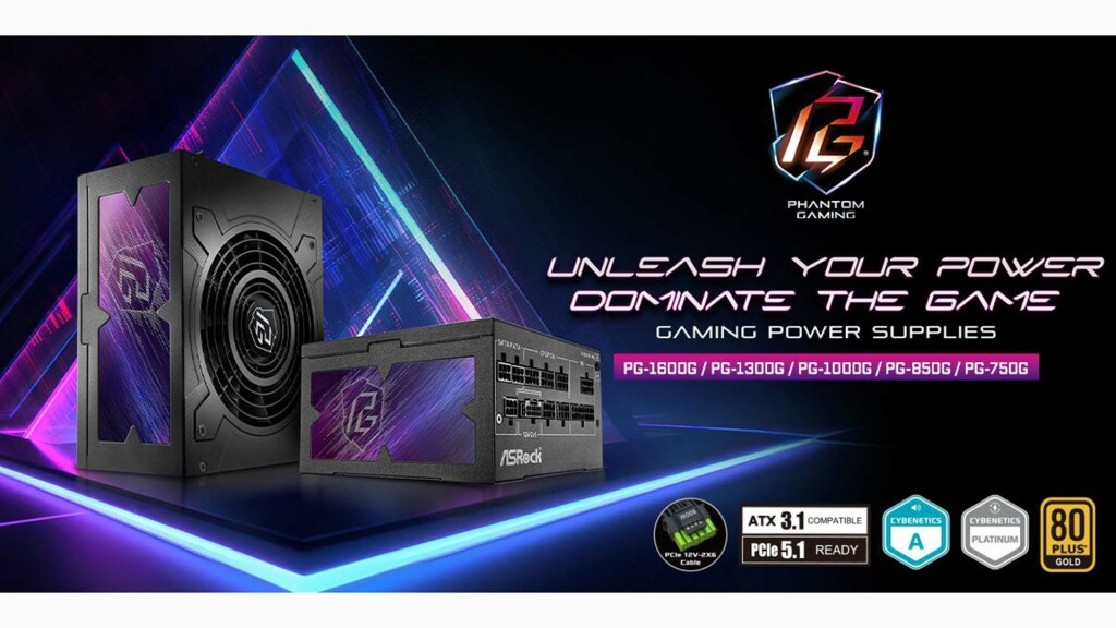 ASRock dévoile des blocs d’alimentation ATX 3.1 et PCIe 5.1 3 Alimentation ASRock Phantom Gaming