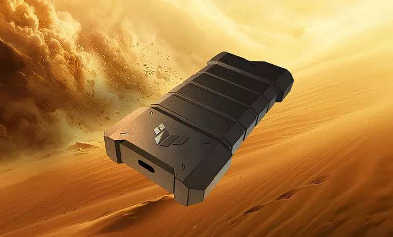 ASUS a annoncé le boîtier SSD TUF Gaming A2 1 Boîtier SSD ASUS TUF Gaming A2 Couv