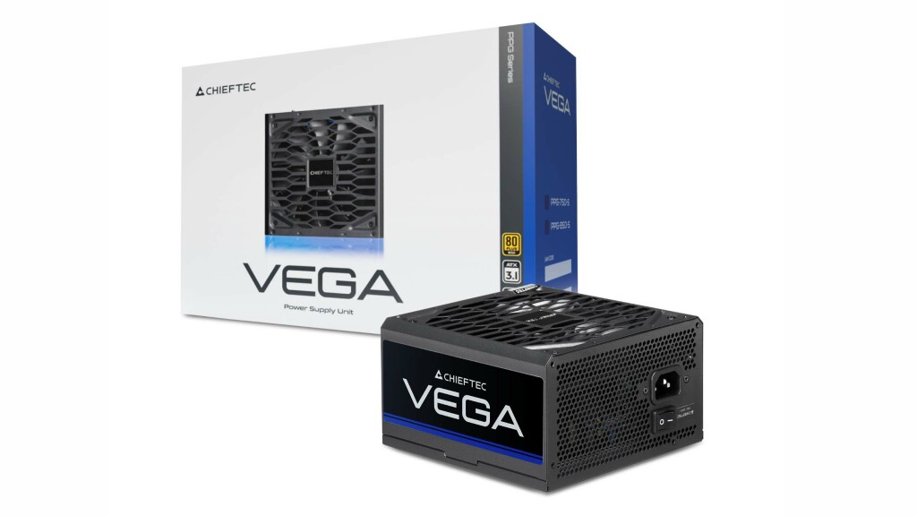 CHIEFTEC annonce la série d'alimentations VEGA 5 CHIEFTEC alimentations VEGA boite