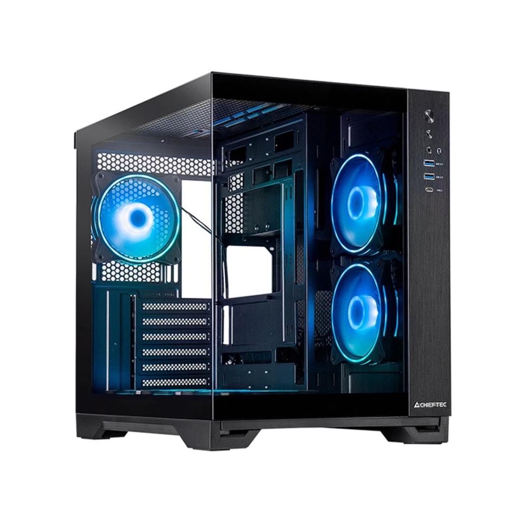 CHIEFTEC Visio et Visio Air : 2 boîtiers aquarium compatibles cartes mères à connecteurs cachés 2 CHIEFTECH Visio